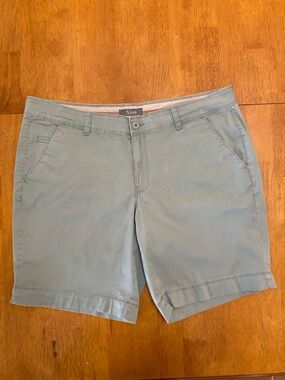 Natural Reflections Sage Green Women's Shorts, size 16